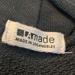 LAMade Distressed Oversized Cotton Sweater Grunge Casual Size XS Black Photo 1