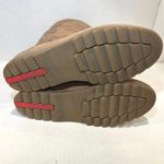 Prada  Sport Women's Brown Slouchy Suede Mid Calf Flat Pull On Boots Size 38/US7 Photo 6