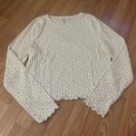 Aeropostale  Floral Ribbed Shrunken Tee Size XXL Photo 0