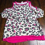 1.4.3. Story by Line Up 143 Story‎ Hot Pink Leopard Cold Shoulder -L Photo 5