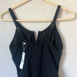 Beachsissi  Women's Ruched Design Swimwear Tummy Control Solid Tankini Sz Sm ♦️ Photo 3