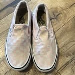 Vans Women’s 8 Pink White Checker Off the Wall Slide-ons Slip-ons Sneaker Skater Photo 1