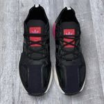 Adidas ZX 2K Boost Running Shoe Women 7.5 Black Pink Wordmark Heel Stripe FX7050 Photo 1