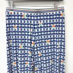 Trina Turk Trina Turk Racquet Club Palazoo Swim Cover Pants Geo Navy Size M Photo 2