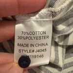 JODIFL  Gray and White Striped Dress with pockets Photo 3