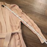 EXPRESS Women's Cable Knit Cardigan - Cream Photo 4