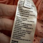 Free People Orange Eyelet Lace Sea of Love Babydoll Top Feminine Girly Demure Photo 6