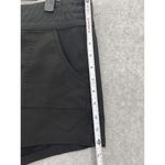 La Blanca  Women's Swim Shorts Solid Black Lace Up Size Medium Photo 6