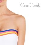 Juicy Couture 🆕 White Terry One Piece Swimsuit Photo 2