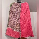 Multicolor Patchwork Skirt Tan Size undefined Photo 0