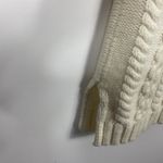 Boden Cream Cable Knit Tunic Sweater Neon Orange Yoke Neck Size UK10 US6 Photo 1