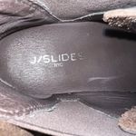 JSlides J/SLIDES Holland Sneaker High Top Slip On Platform Leather Comfort Taupe Size 8M Photo 6