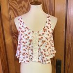 LA Hearts Floral n lace crop top Photo 5