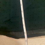 Sanctuary Green Polka Dot Choker Neck Long Sleeve Shift Dress Size Large Photo 2