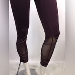 Free People  Movement High Rise Mesh Panel Leggings Plum Size XS Photo 10