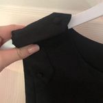 W118 By Walter Baker NWT Black Anne Dress Epaulet Sleeveless Dress Size Medium Photo 11