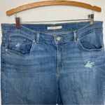 Levi's Levi’s Bermuda Shorts‎ Jean shorts distressed women’s size 32 casual neutral Photo 1