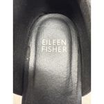 Eileen Fisher Black Suede Elastic Strap D'Orsay Block Heel Pumps Shoes 7.5 Photo 7