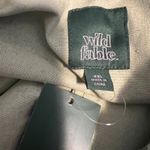 Wild Fable  Women's Green Floral Cropped Canvas Shacket - Size XXL - NWT Photo 1