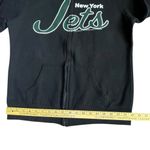 New York Jets Football Team Full Zip Hoodie Sweatshirt Womens Medium Black NFL Photo 8