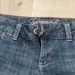 American Eagle  Women's Dark Wash Bermuda Denim Jean Shorts Sz 4 Regular Photo 1