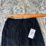 SO  Black and White Checkered Skirt Photo 7