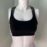 Athleta  Black and White Detail Sports Bra Photo 0