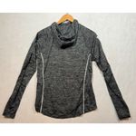 Under Armour  Velocity Wordmark Hoodie Top Black/Gray Shirt Loose Fit Women's L Photo 3