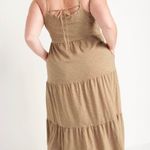 Old Navy Tiered Slub-Knit Maxi Cami Swing Dress Photo 3