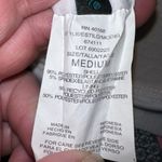 Aqua Green  Womens Tankini Swimsuit Top Geo Print Handkerchief Hem Halter Medium Photo 9