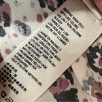 Free People  Bianca Surplice Wrap Ruched Sleeve Printed Blouse, Small Photo 11