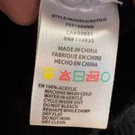 Cloth by Design Women’s Black Puff Sleeve Button Front Sweater Size Large Photo 3