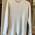 Vera Wang Simply Vera Sparkly Soft Sweater Crewneck Womens Small Photo 0