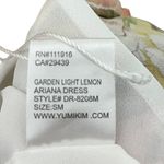 Yumi Kim  Ariana Midi Floral Dress Garden Light Lemon Yellow Women’s Size Small S Photo 11