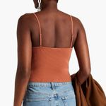 ALC Frank A.L.C Darby brown cropped ribbed tank Photo 1