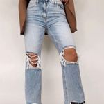 Lane 201 Vintage Wash Cropped Straight Denim Photo 2