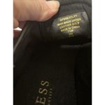 Guess Black Leather Low-Top Sneakers with Gold Accents Casual Fashion Shoes 7.5 Photo 10