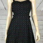 HEART SOUL Colorful Polka Dot Cotton Dress NWT L Black Size undefined Photo 0