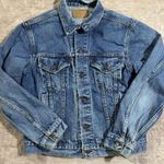 Levi's Jacket Mens 50 Blue Jean Denim Trucker Type III 80s 70506 Size 42 VTG Photo 0