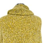 Free People  BFF Sweater Cowl Neck Textured Oversized Quince Yellow Green Size XS Photo 5