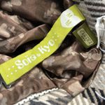 SOIA & KYO Wool Plaid Belted Coat Oversized Asymmetrical Collar Canadian Photo 2