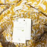 NWT NEW Malabar Collective Floral Autumn Golden Midi Dress Size XS Orange Photo 5