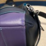 MyWalit Black and Purple Leather Bag Photo 8