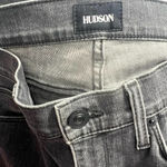 Hudson Jeans The Stevie Midrise Lace Up Skinny Jeans in Vacancy Gray Size US 27 Photo 9