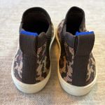Rothy's  Leopard Print Knit Chelsea size 6 Ankle Slip On Sneaker Shoes Women Boot Photo 3