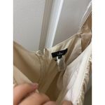 Lulus NWOT Endless Aura Cream Satin Balloon Sleeve Sheer Lace Bodysuit Size L Photo 6