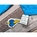 Plgue Turquoise Blue Sequin Lightening Bolt T Photo 9