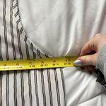 Sport Haley Womens Size XL Striped Sleeveless Golf Polo Tank Top White Preppy Photo 3