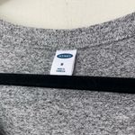 Old Navy  Long Sleeve Lounge Henley Top Grey Heather Scoopneck Button ~ Size M Photo 2