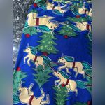LuLaRoe  Holiday Christmas Collection Unicorn Santa Leggings Plus Size 1X TX Photo 5
